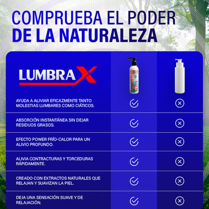 LUMBRAX® | Elimina el dolor de espalda y articulaciones